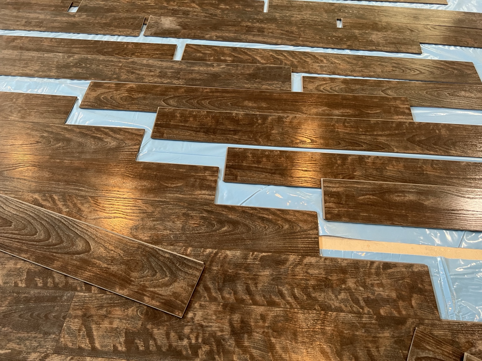 Flooring material acclimation